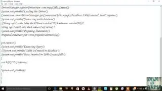 java database connectivity (jdbc)-creating table