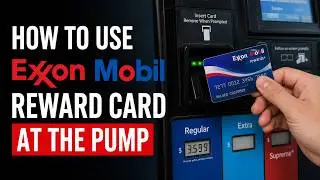 How to Use Exxon Mobil Reward Card at the Pump | Pay with Exxon Mobil Rewards Card at Gas Station