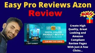 EASY PRO AZON REVIEW (CAREFUL! ⚠️ DON'T GET THIS WITHOUT MY 🌟 CUSTOM 🌟 BONUSES!)