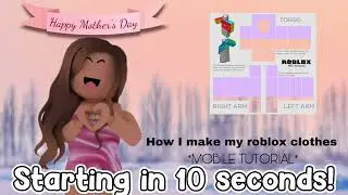 How I Make Amy Roblox Clothes *MOBILE TUTORIAL*