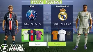 TOTAL FOOTBALL 2025 VERSION GLOBALE ANDROID & iOS - MODE CARRI&Egrave;RE NEW UPDATE [120fps]