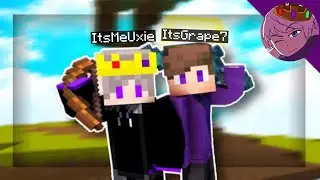 getting carried by ItsGrape in Hive SkyWars! | Uxie