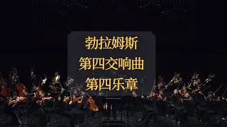 Brahms: Symphony No. 4 - 4th movement - Junping Qian / Fuxin Chamber Philharmonia ZJCM