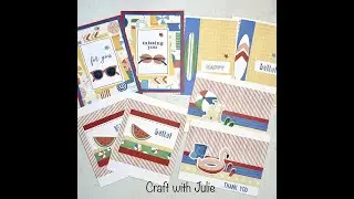 Summer Themed Cards | Beach Party Collection | Virtual Craft Day | Close to My Heart