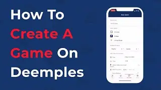 How to create a game on Deemples?🏌️&zwj;♂️