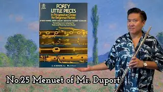 Forty Little Pieces, No.25 Menuet of Mr. Duport, 104 with Metronome by Mario So