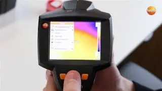 Thermal imager testo 875i: Setting emissivity and reflected temperature (RTC) (7/15)