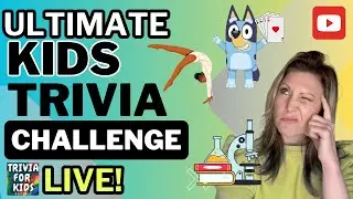 Ultimate Kids Trivia Challenge: Bluey, Science, YouTube & More!