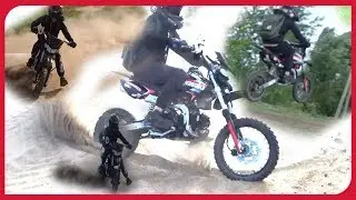 Питбайк irbis ttr110 | Мотокросс на питбайке!!!