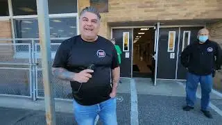 Security Guard prevent Independent Journalist from Voting (Long Island Audit) Sean Paul Reyes