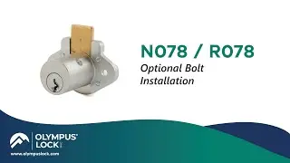 N078 & R078 Optional Bolt Installation