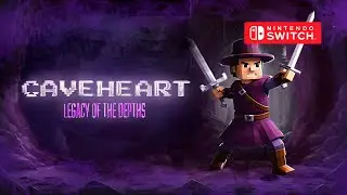 Caveheart Legacy Of The Depths Gameplay Nintendo Switch