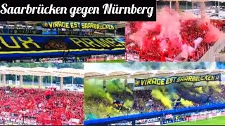 Stimmung bei Saarbrücken gegen Nürnberg