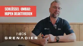 INEOS Grenadier Schl&uuml;ssel - Panikknopf entfernen / Hupe deaktivieren