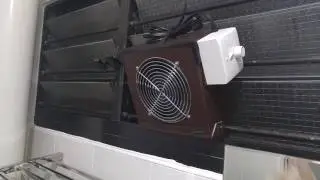 Bathroom Fan Louvre mounted