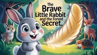 The Brave Little Rabbit and the Forest Secret 🐰✨ | Magical Animal Story for Kids