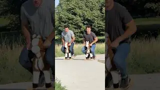 If people rode rocking horses instead of walked.