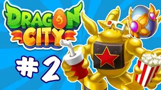 Dragon City: LEGENDARY Movie Fanatic dragon - Hatching & Fighting // FREE JEWEL dragon - #2