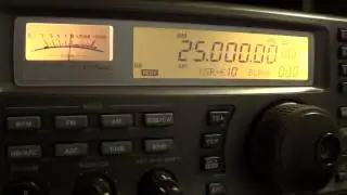 WWV time signal back on 25 Mhz