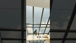 laminated glass roof structure #Glass#Roof#home#youtubeshort #glass #glass roofing