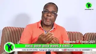 AVEC QUOI DIEU NOUS A CREE