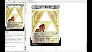 Custom Zelda MTG - Designing a Triforce mechanic