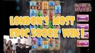 London's EPIC WHITE RABBIT 5000X WIN!!!
