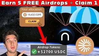 Earn 5 FREE Airdrops + Claim 1 Airdrop Now - DO THIS NOW