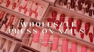 MAKING AND PACKING WHOLESALE PRESS ON NAILS | PRESS ON NAIL BUSINESS
