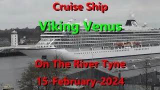 Viking Venus | Cruise Ship | River Tyne | 15 February 2024