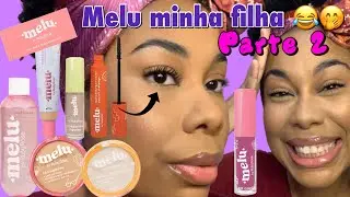 TESTANDO MAKES DA MELU BY RUBY ROSE parte 2 - Pele Negra | by Kleide Naira