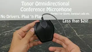 Всенаправленный конференц-микрофон Tonor: True Plug and Play