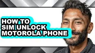 How to Sim Unlock Motorola Phone (easy Method)