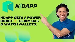 Neo nDapp Update 2025 | Claim GAS Instantly + Watch Any Wallet