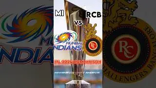 MI vs RCB Ipl 2024 Comparison🥶🥶 #cricket #ipl #viratkohli