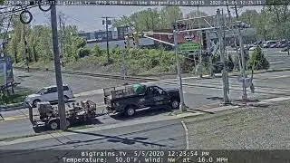 May 5 2020 Trains 24 HR Time Lapse