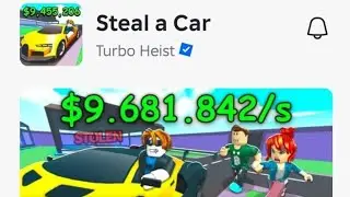Roblox - steal a car. 1st video!!! #foryou #gaming #roblox 