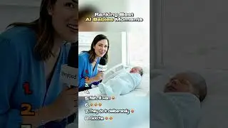 Рейтинг лучших моментов с ИИ-младенцами 😂