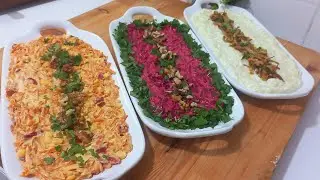 GÜN SOFRALARINI SÜSLEYEN 3 MEZE BİR ARADA|3 MEZE BİR ARADA NASIL YAPILIR?