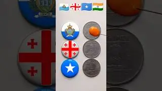 Republic day Art On Coin || Flag Art #shorts #viral #independenceday #chatgpt