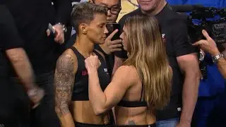 Amanda Lemos vs. Mackenzie Dern - Weigh-in Face-Off - (UFC 298: Volkanovski vs. Topuria) - /r/WMMA