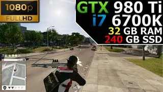 Watch Dogs 2 | 1080p | GTX 980 Ti | i7 6700K | 32GB RAM | 240GB SSD