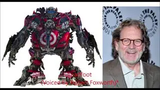 Transformers: Age of Extinction (Full Character Guide)