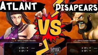 SF-4 League Atlant Juri vs disapears Zangief