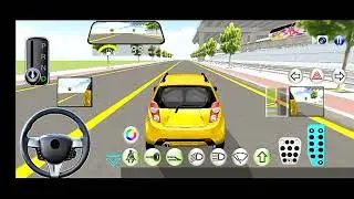 supercar yellow Car Driving School Simulator