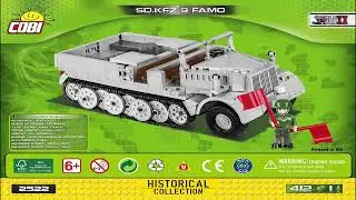 Cobi Instructions | Small Army / WW2 | 2522 | Sd.Kfz 9 Famo