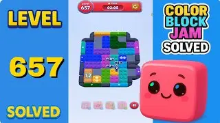 Color Block Jam Level 657 - Walkthrough
