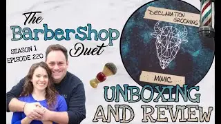 The Barbershop Duet - Mimic Shave Soap by Declaration Grooming - Unboxing and Review