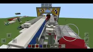 cara membuat kereta CC 201 RnB di minecraft