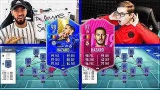 FIFA 19: FUTTIE REAL HAZARD vs TOTS HAZARD Squad Builder Battle 🔥🔥